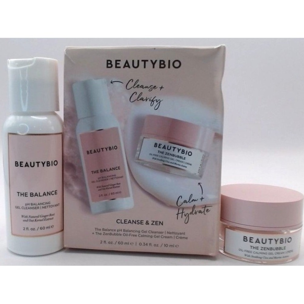 BeautyBio - Cleanse & Zen, The Balance & The Zen Bubble, BRAND NEW IN BOX
